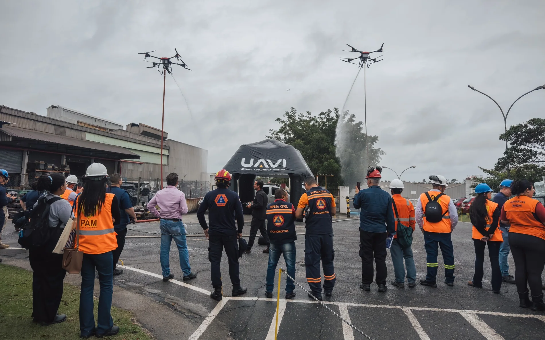 Operação real UAVI